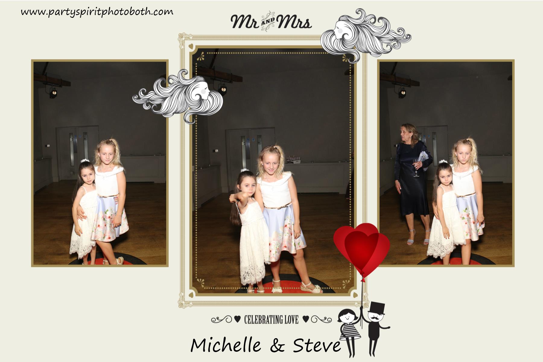 Michelle & Steve Wedding | View more photos from the event at gallery.partyspiritphotobooth.com/u/PartySpiritPhotoBooth/Michelle-Steve-Wedding